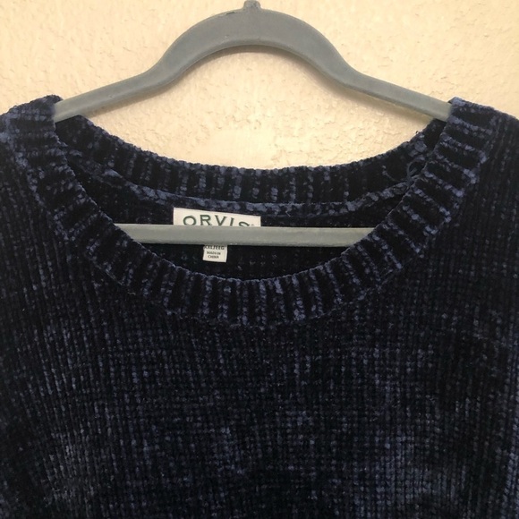 Orvis Classic Collection Super Soft Plush Chenille Knit Ribbed Sweater Size XXL - Picture 5 of 11